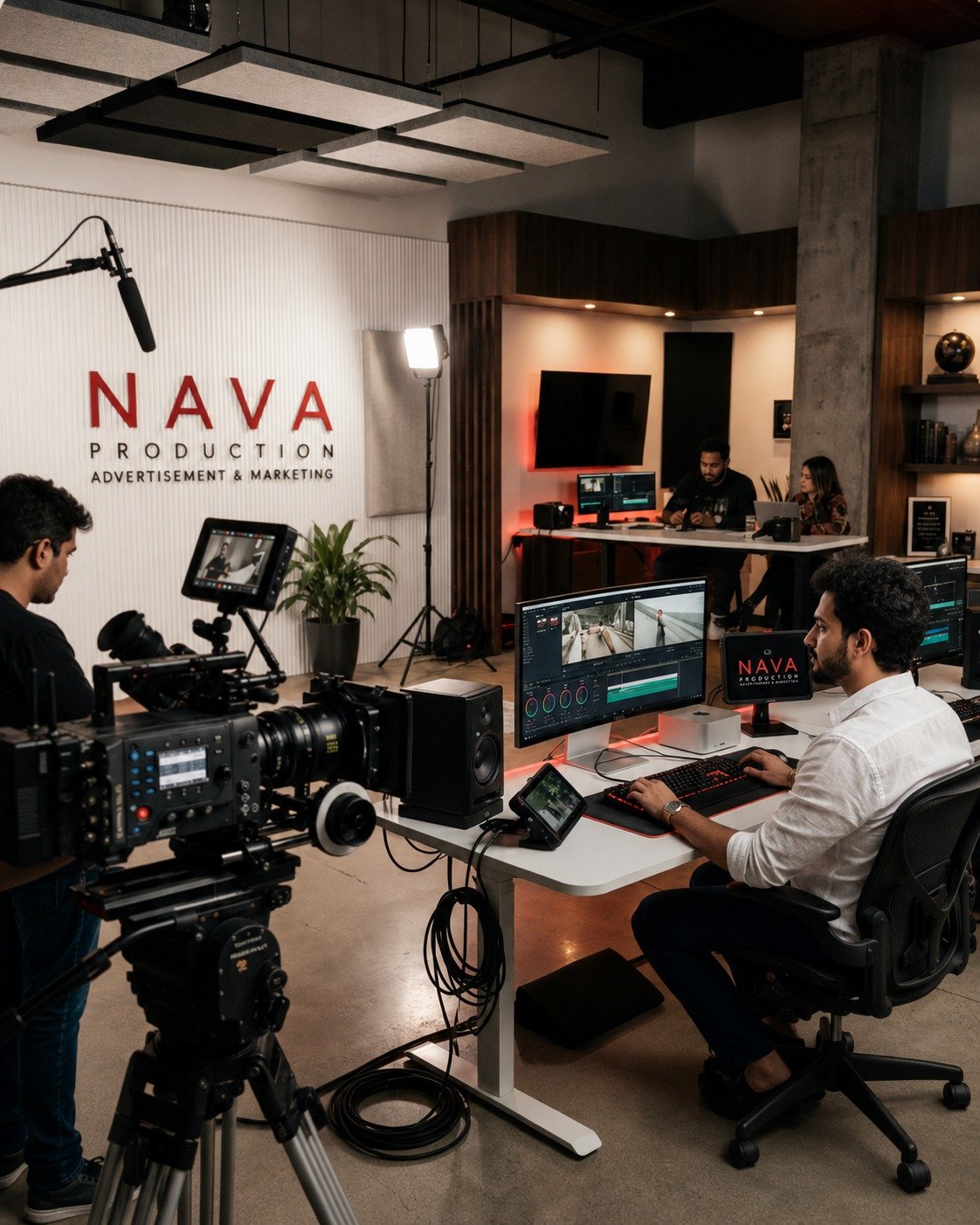 NAVA's complete creative and marketing capability visualised