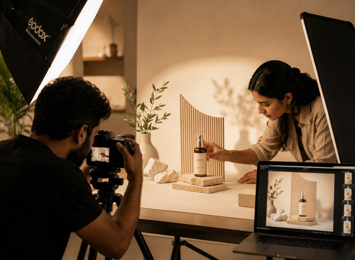 Timeless — luxury watch product photography with dramatic red lighting by NAVA